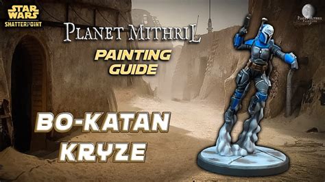 Bo Katan Kryze Painting Guide Star Wars Shatterpoint YouTube