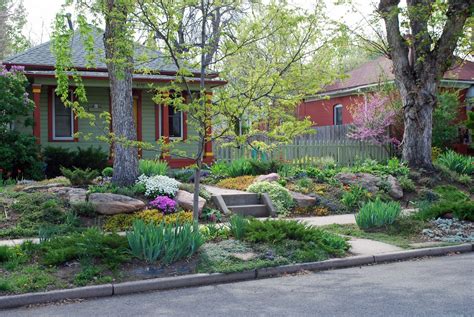 Landscape Front Yard No Grass : Idea for no-mow landscape in front of ...