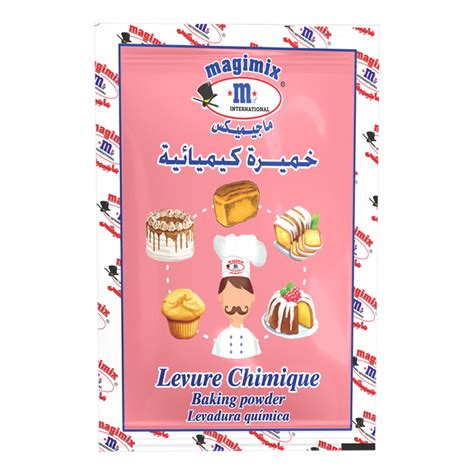 Sachet Levure Chimique 10gr MAGIMIX DE LEZZAR