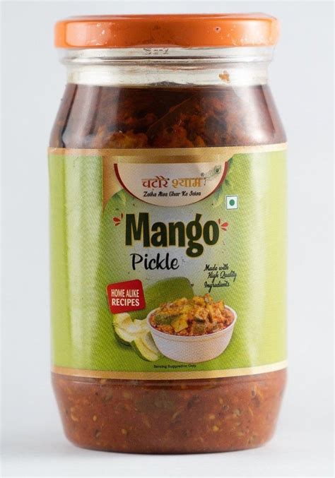 Chatore Shyam Spicy Mango Pickle Gm At Jar In Agra Id