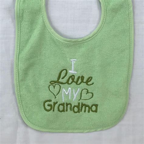 Grandma Bib Etsy