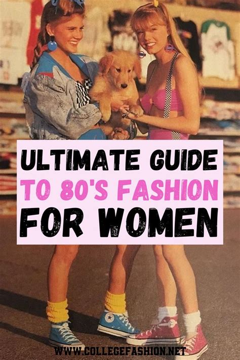 The Ultimate Guide To 80 S Fashion For Women In 2024 80s Womens