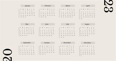 Excel Calendar Template 2023 – FREE DOWNLOAD