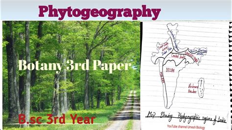 Phytogeography B Sc 3rd Year Botany 3rd Paper Phytogeographical Resion