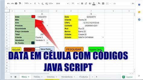 Planilhas Google Macro Para Colocar Data Em C Lula Automaticamente