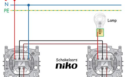 De Dubbelpolige Wisselschakelaar Youtube
