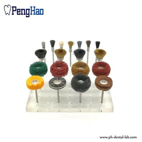 Dental Polishing Wheel Dental Laboratory Leather Cloth Round Dental