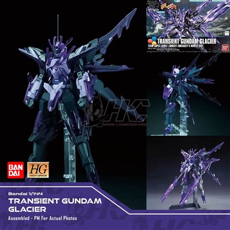 Bandai HG 1 44 Transient Gundam Glacier Assembled Shopee Malaysia