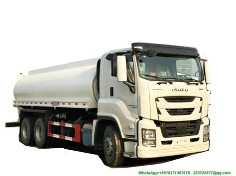 Wholesale ISUZU 6x4 Water Bowser Truck GIGA 20 000Liters In Chinese