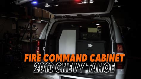 Fire Command Cabinet 2013 Chevy Tahoe 1st In Emergency Products