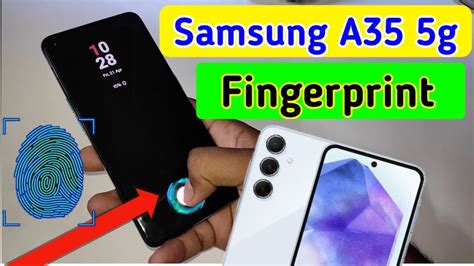 Samsung A35 5g Display Fingerprint Setting Samsung A35 Fingerprint