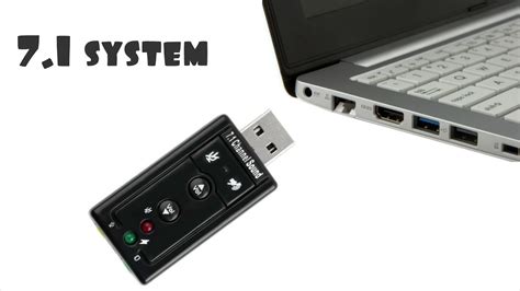 Звукова Карта Зовнішня 7.1 Surround Sound Card USB, GN, Звукова Карта ...