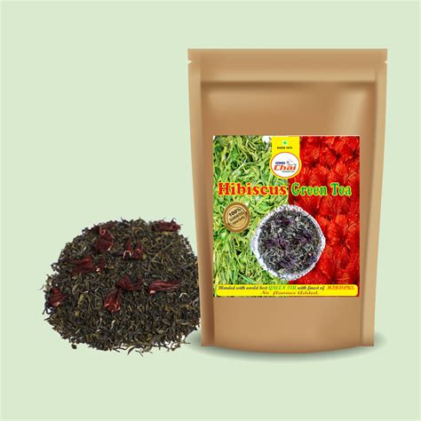 Hibiscus Green Tea Omg Chai Buy Fresh Tea Online