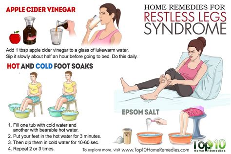 Home Remedies for Restless Legs Syndrome | Top 10 Home Remedies