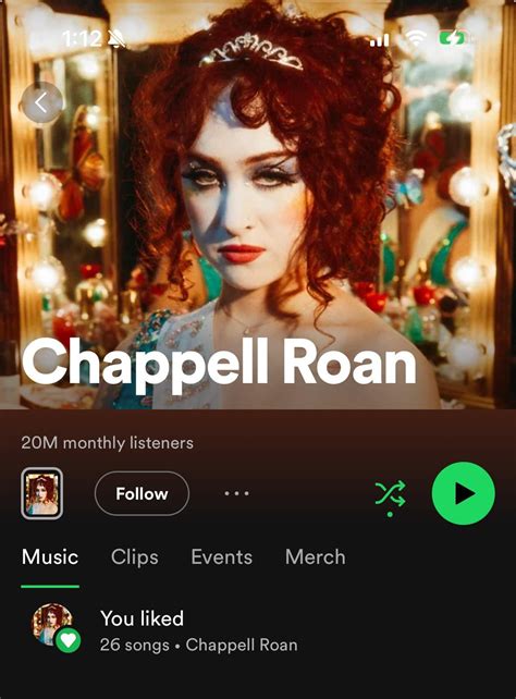 Chappell Roan Has Reached 20 Million Monthly Listeners On Spotify R