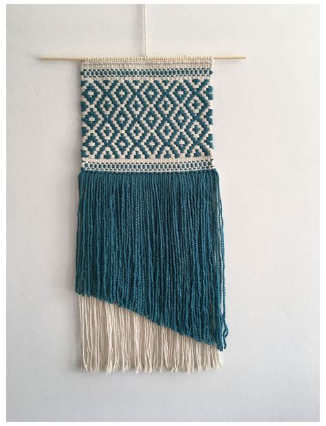 #tapestry #weaving #patterns #ideas Turquoise 💙 | Tapestry weaving ...