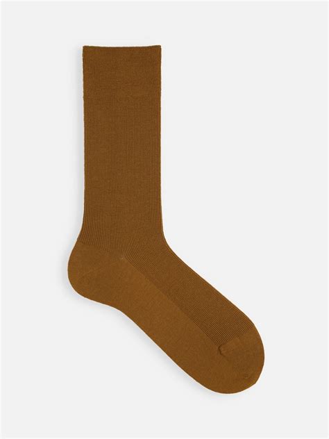 Mi chaussette laine Mérinos luxe côtes 1x1 homme TABIO E SHOP Paris