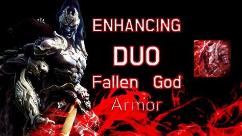 Enhancing Duo Fallen God Armor Black Desert Online Youtube