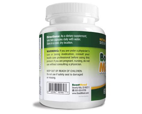 Boost Mood Natural Mood Support Supplement Instant Brands