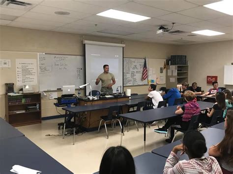 Airman 1st Class And Former Crews Lake Middle School