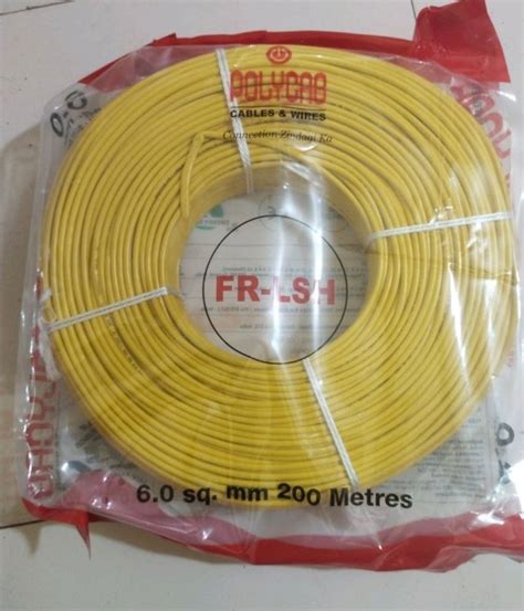 Polycab Single Core House Wire Wire Size Sqmm At Rs Roll In