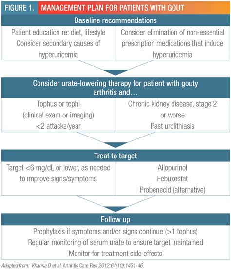 Gout Treatment Guidelines Australia