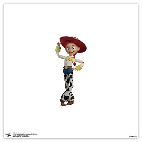 Gallery Pops Disney Pixar Toy Story 4 Jessie Wall Art Unframed