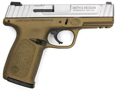 Smith And Wesson Sd40 Ve Burnt Bronze Edition 40 Sandw Pistol Hyatt Custom Bb223400 223400