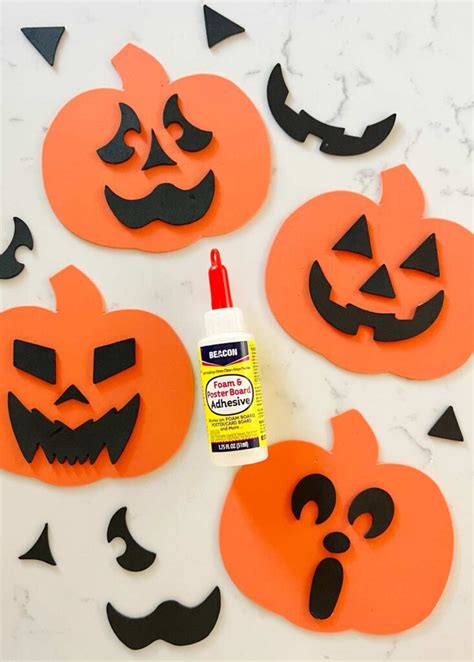 Jack O Lantern Faces Printable Weekend Craft