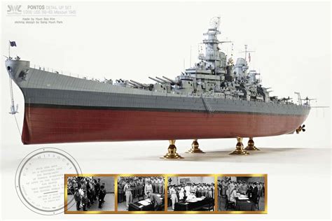 Uss Missouri Bb 63 Pictures Of Japan S Surrender Ceremony Aboard This Famous History