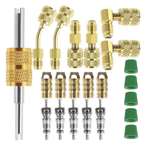 R410 Adapter Kit Mini Split Adapter 1/4SAE-5/16SAE Refrigerantion Hose Connector - Walmart.com