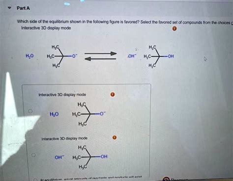 Solved Which Side Of The Equilibrium Shown In The Following Figure Is