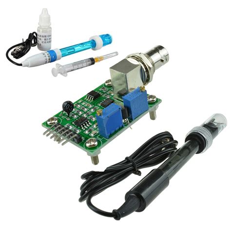 Liquid Ph Value Detect Sensor Module Ph Electrode Probe Bnc For