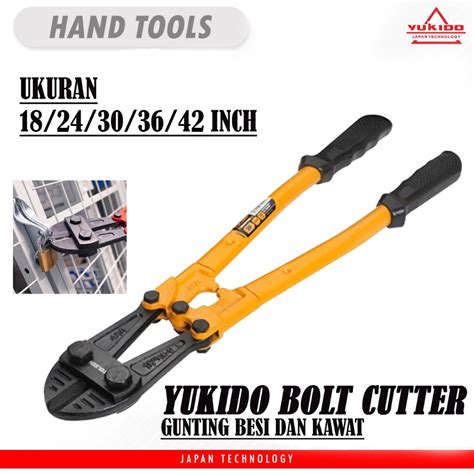 Jual Gunting Beton Bolt Cutter Yukido Uk Inch Untuk