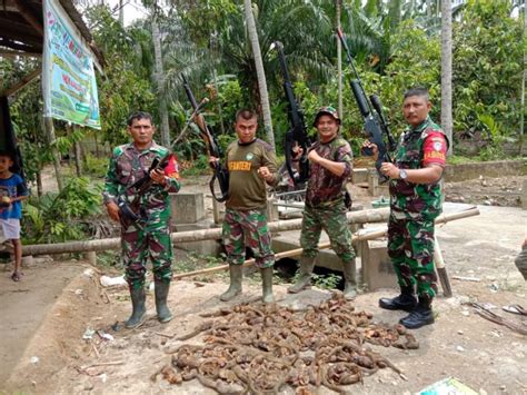 Peringati HUT TNI Ke 74 Babinsa Peusangan Kodim 0111 Bireuen Adakan