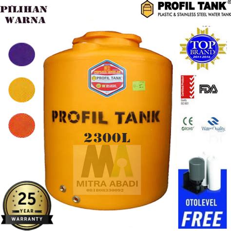 Jual Tangki Air Profil Tank Tda 2300 Liter Jakarta Barat Mitra