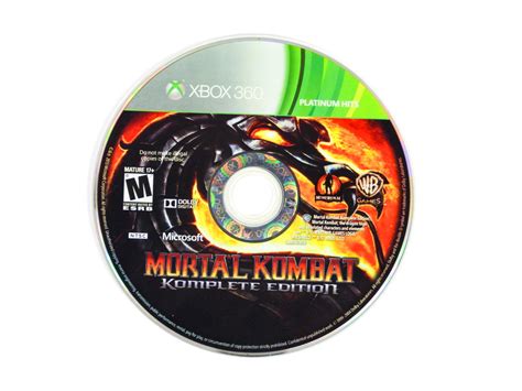 Mortal Kombat Komplete Edition Platinum Hits Xbox 360 Retromtl