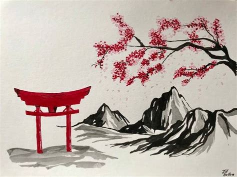 Original Chinese Ink Painting Ink Simple Art Watercolor Painting Wall ...