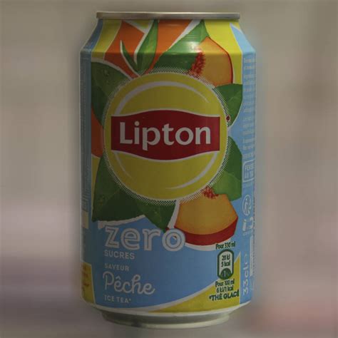 Canette Lipton Ice Tea Z Ro P Che Chez Juju B A