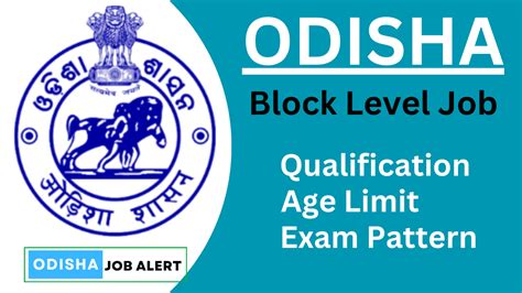 Odisha Block Level Govt Job Notification 2024 Jobs In Odisha Odisha