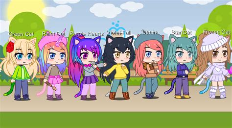 My Ocs In Gacha Club Completed By Greenmarta On Deviantart