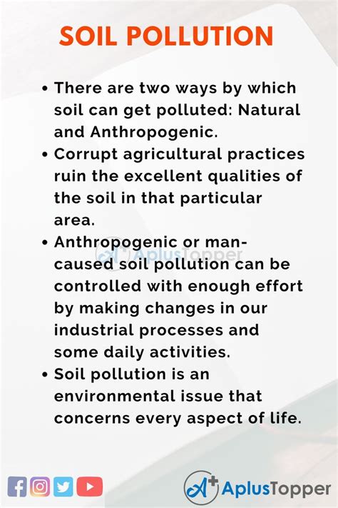 Soil Pollution Essay | Essay on Soil Pollution for Students and ...