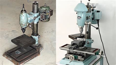 Restoration Of Drill Press Bench Drill Youtube