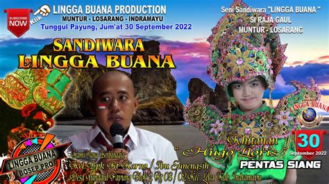 Live Streaming Sandiwara Lingga Buana Desa Tunggul Payung Jumat