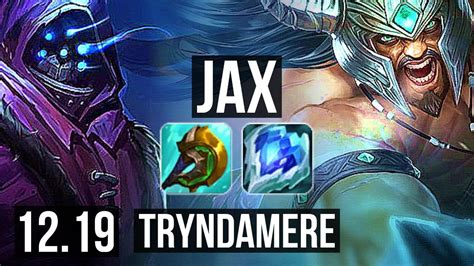 Jax Vs Trynda Top 8 0 0 Legendary 400 Games Euw Master 12 19