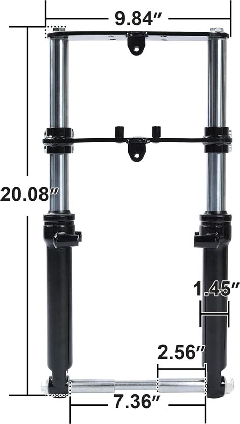 Oryxearth Mini Bike Front Fork Suspension Universal Mini Dirt Bike Sus