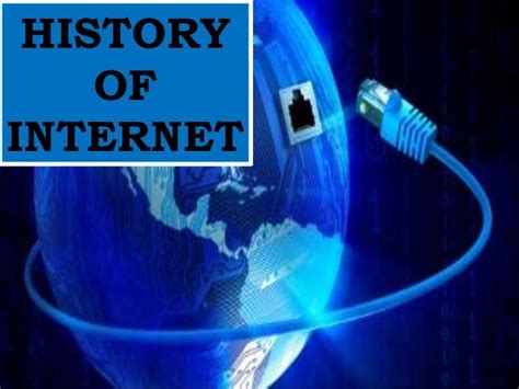 History of internet