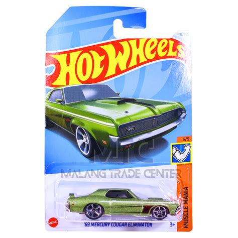 HIJAU Hot Wheels 69 Mercury Cougar Eliminator Light Green P 2024 Shopee Philippines