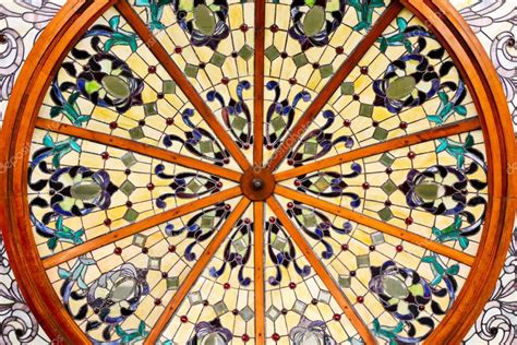 Circular Stained Glass Windows Glass Designs