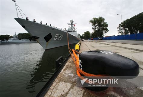 Three Chinese Navy Ships Arrive In Baltiysk Sputnik Mediabank